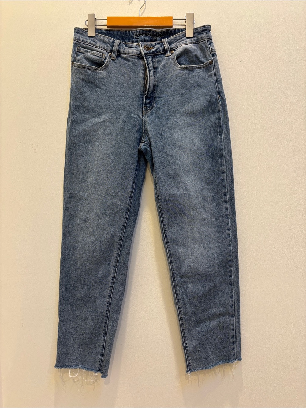 Parasuco Light Blue Straight Jeans, Size 8